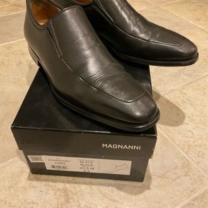 Mens Magnanni Dominguez 12655 Black Loafers. Size 9.5
